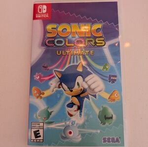 Sonic Colors Ultimate for Nintendo Switch - Blue LIKE NEW